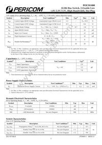 PI3CH1000QE Datasheet Page 3