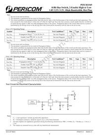 PI3CH3345LE Datasheet Page 4