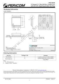 PI3CH360LEX Datasheet Page 7