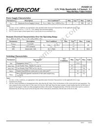 PI3DBV10ZEX Datasheet Page 3