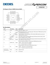 PI3EQX1001XUAEX Datasheet Page 2