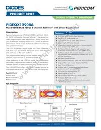 PI3EQX12908AZFE Datasheet Cover