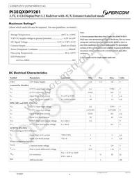PI3EQXDP1201ZBEX Datasheet Page 9
