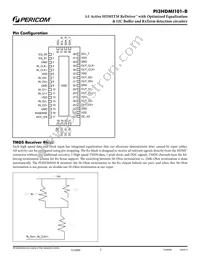 PI3HDMI101-BZHE Datasheet Page 2