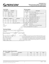 PI3HDMI1210-ABEX Datasheet Page 2