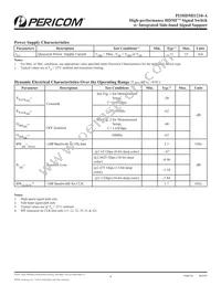PI3HDMI1210-ABEX Datasheet Page 4