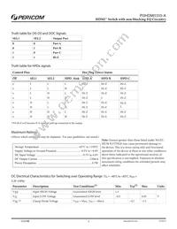 PI3HDMI1310-AZLE Datasheet Page 4