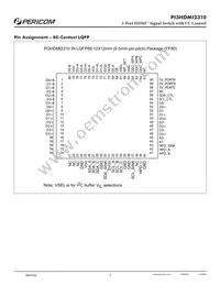 PI3HDMI2310FFEX Datasheet Page 3