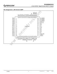 PI3HDMI2410FFE Datasheet Page 3