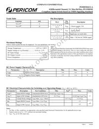 PI3HDMI412-AZHE Datasheet Page 2