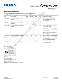 PI3PCIE2215ZHEX Datasheet Page 9