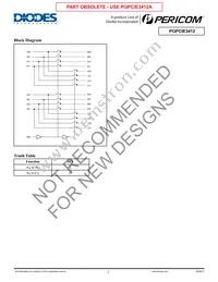 PI3PCIE3412ZHE+DAX Datasheet Page 2