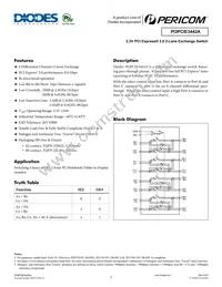 PI3PCIE3442AZLEX-55 Datasheet Cover