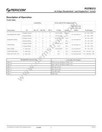 PI3TB212ZLEX Datasheet Page 3