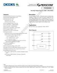 PI3USB4000AZUAEX-37 Datasheet Cover