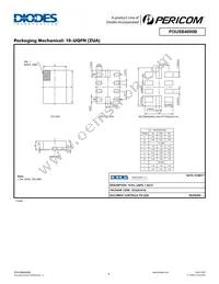 PI3USB4000BZUAEX Datasheet Page 8