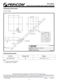 PI3USB9281GEEX Datasheet Page 13