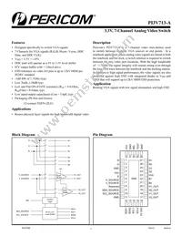 PI3V713-AZLE Datasheet Cover