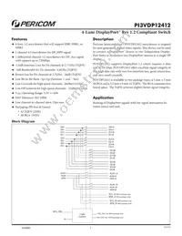 PI3VDP12412ZHE Datasheet Cover