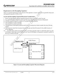 PI3VDP1430ZBE Datasheet Page 11