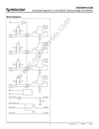 PI3VDP411LSRZBE Datasheet Page 2