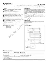 PI3VDP612-AZFE Datasheet Cover