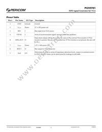 PI3VST01UE Datasheet Page 2