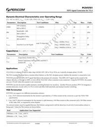 PI3VST01UE Datasheet Page 4