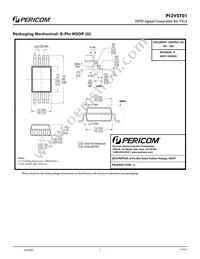 PI3VST01ZEEX Datasheet Page 7