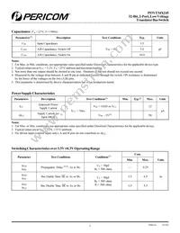 PI3VT34X245BEX Datasheet Page 3