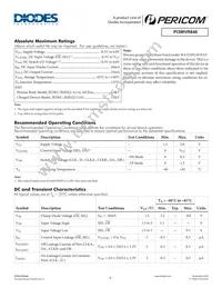 PI3WVR646GEEX Datasheet Page 6