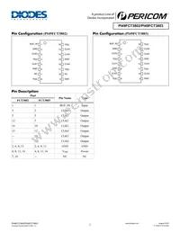 PI49FCT3802LE Datasheet Page 2