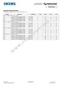 PI4GTL2014LE Datasheet Page 7