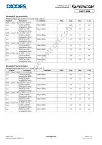PI4GTL2034LE Datasheet Page 5