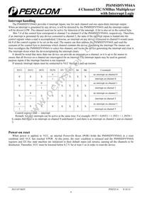 PI4MSD5V9544ALEX Datasheet Page 8