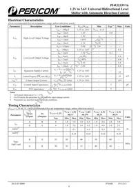 PI4ULS3V16ZFEX Datasheet Page 4