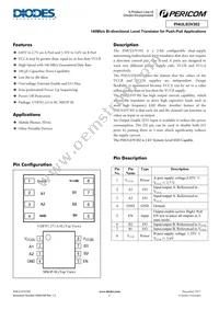 PI4ULS3V302XVEX Datasheet Cover