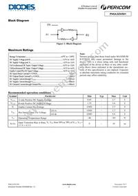 PI4ULS3V501TAEX Datasheet Page 2