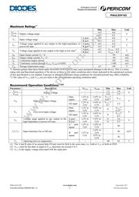 PI4ULS5V102UE Datasheet Page 2