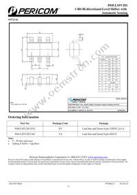 PI4ULS5V201XVE Datasheet Page 11