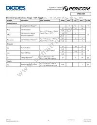PI5A100WE Datasheet Page 4