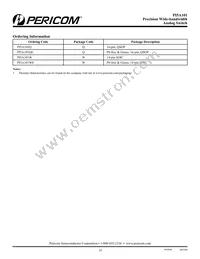 PI5A101W Datasheet Page 10