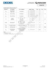 PI5A23159UE Datasheet Page 4