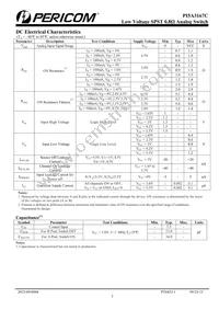 PI5A3167CTAEX Datasheet Page 3