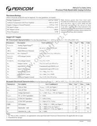 PI5A319AW Datasheet Page 2