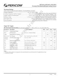PI5A393AW Datasheet Page 2