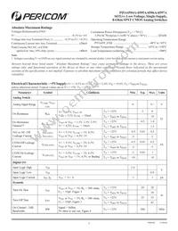 PI5A4596ACEX Datasheet Page 2