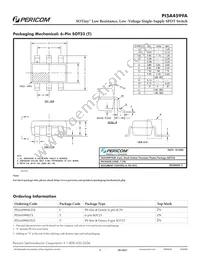 PI5A4599ATEX Datasheet Page 9