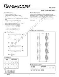 PI5C16210AEX Datasheet Cover