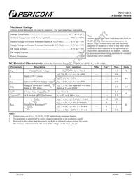 PI5C16211AEX Datasheet Page 2